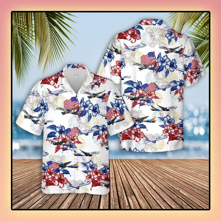 Allegiant Air Boeing 757-204 4th Of July Hawaiian Shirt 4 Allegiant Air Boeing 757 204 4th Of July Hawaiian Shirt3