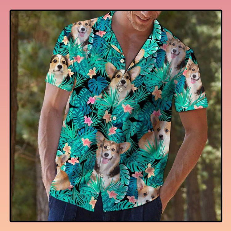 Corgi Tropical Hawaiian Shirt 4 Corgi-Tropical-Hawaiian-Shirt3