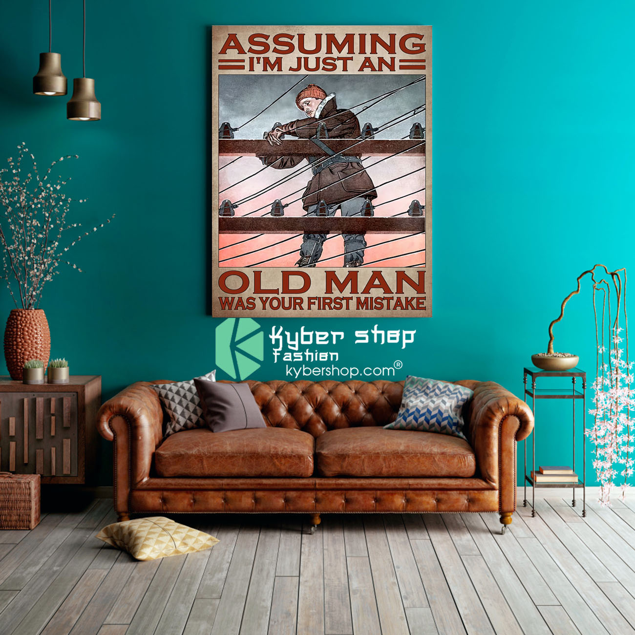Lineman Assuming im just an old man was your first mistake poster 3