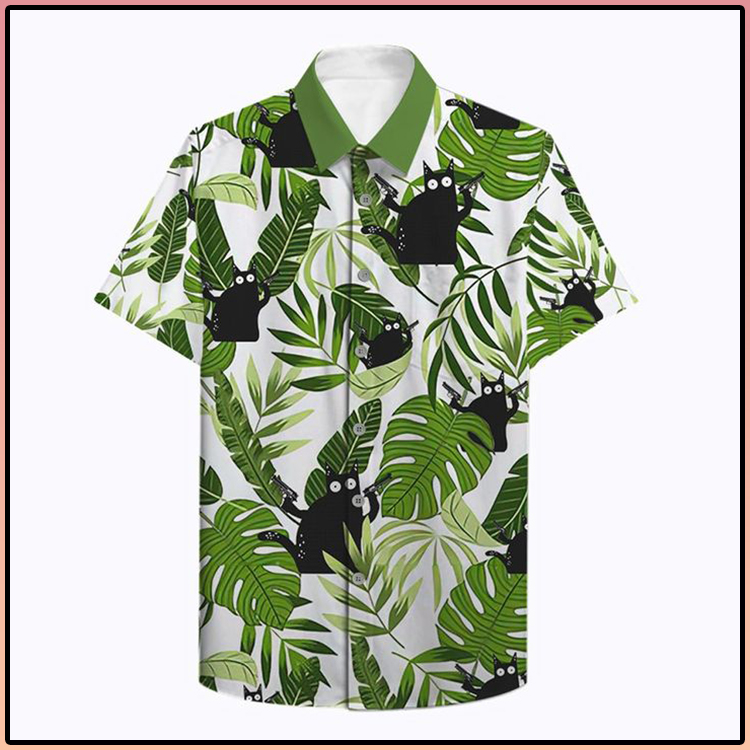 Cat Pew Pew Madafakas Hawaiian Shirt1