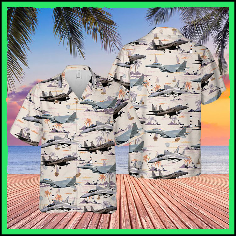 US Air Force McDonnell Douglas F-15 eagle hawaiian shirt 4 US Air Force McDonnell Douglas F 15 eagle hawaiian shirt5