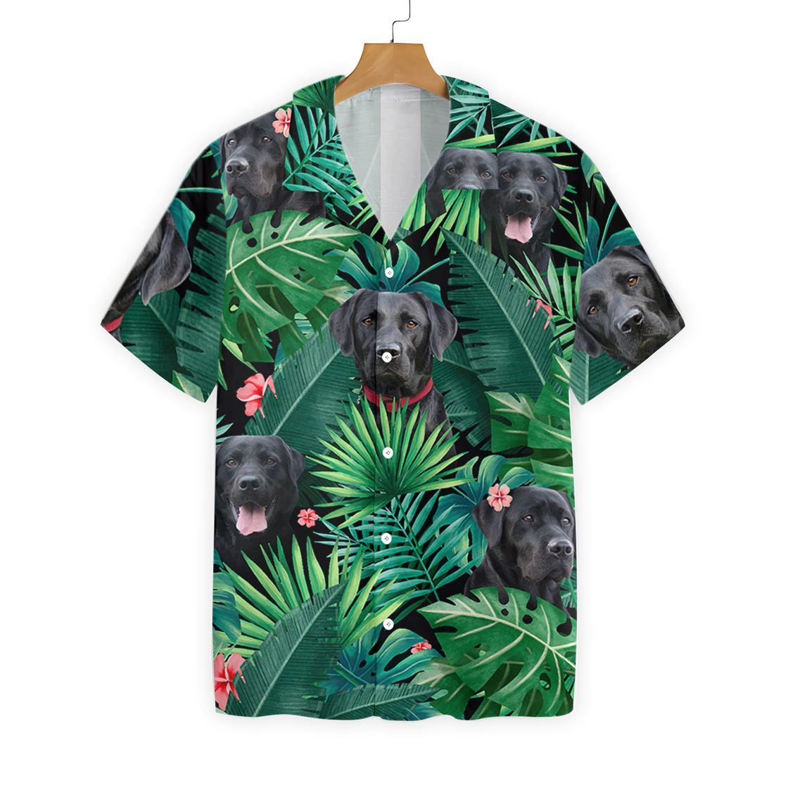 Tropical Labrador Hawaiian Shirt 10 Tropical Labrador Hawaiian Shirt 1