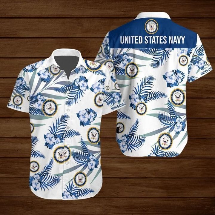 United States Navy Hawaiian Shirt 2
