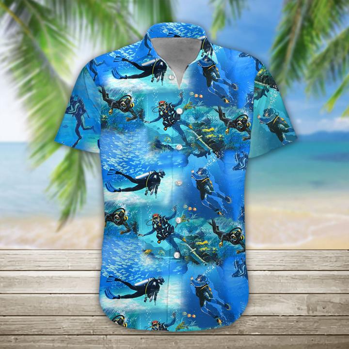 Scuba-Diving-Hawaii-Shirt