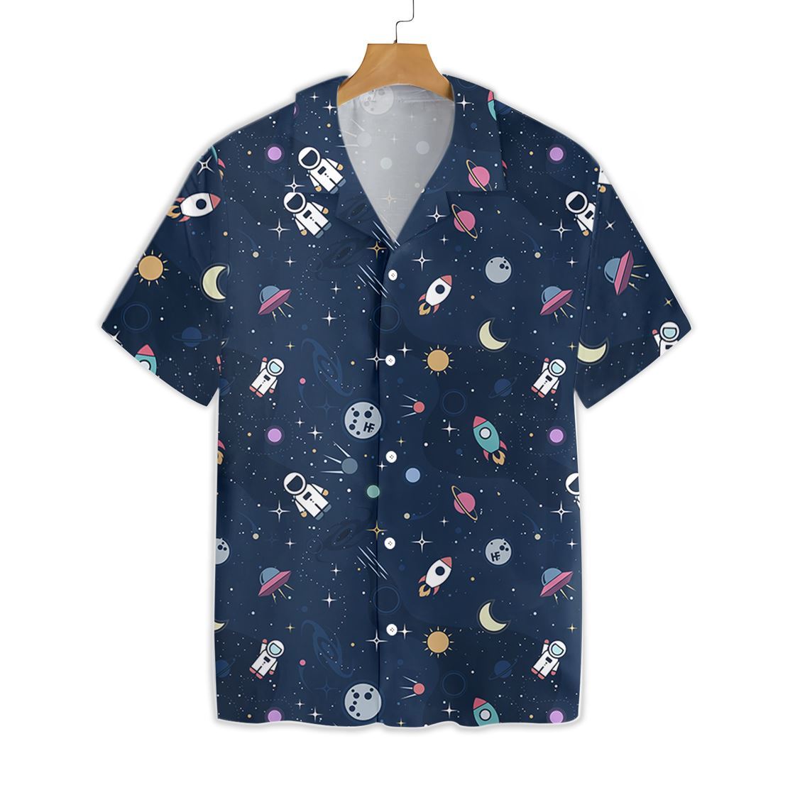 8 Outer Space Hawaiian Shirt 1