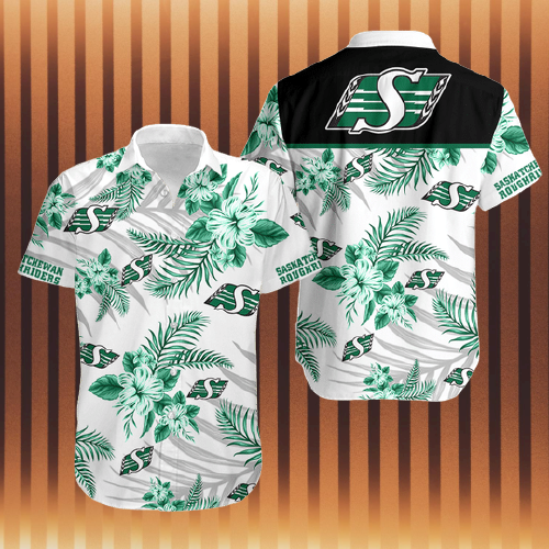 Saskatchewan Roughriders Hawaiian Shirt - LIMITED EDITION 5 15 Saskatchewan Roughriders Hawaiian Shirt 3