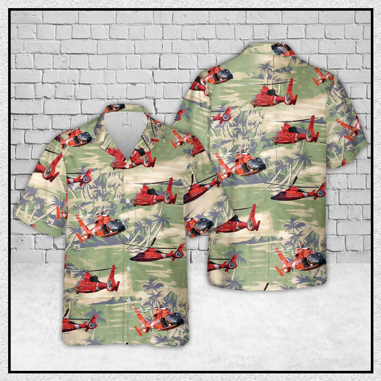 12 Coast Guard Helicopter Hawaiian Shirt 1