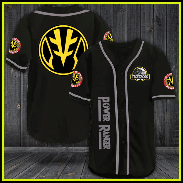 Power Ranger silver Jersey baseball shirt 4 Power-Ranger-silver-Jersey-baseball-shirt7