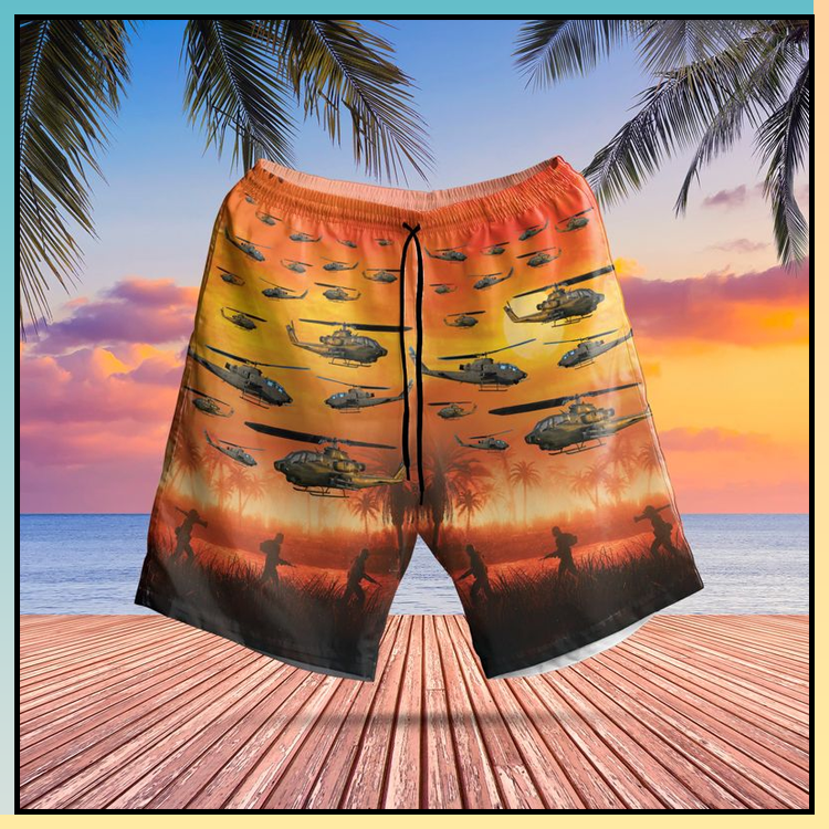 US Army AH-1F Cobra Hawaiian Shirt and Shorts - LIMITED EDITION 4 13 US Army AH 1F Cobra Hawaiian Shirt Shorts6