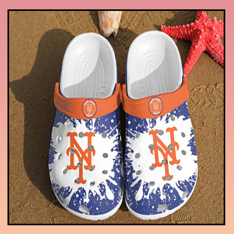 New York Mets Croc shoes Crocband Clog - LIMITED EDITION 4 5 New York Mets Croc shoes Crocband Clog 2