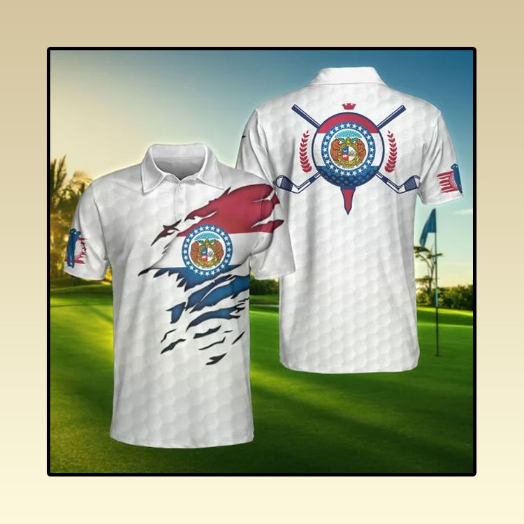 Missouri Flag Golfer Unisex Polo Shirt 5 Missouri-Flag-Golfer-Unisex-Polo-Shirt2