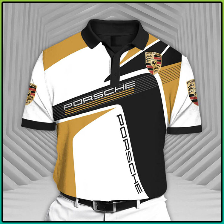 Porsche Short Sleeve Polo Shirt 3 Porsche Short Sleeve Polo Shirt5