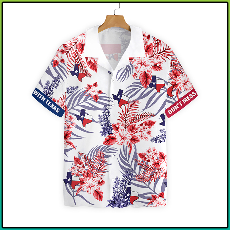 Texas Proud Bluebonnet Hawaiian Shirt