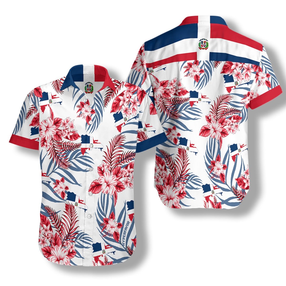 Dominican Proud Hawaiian Shirt - LIMITED EDITION 4 9 Dominican Proud Hawaiian Shirt 2