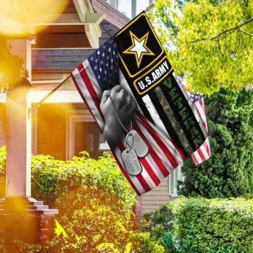 US Army veteran American flag