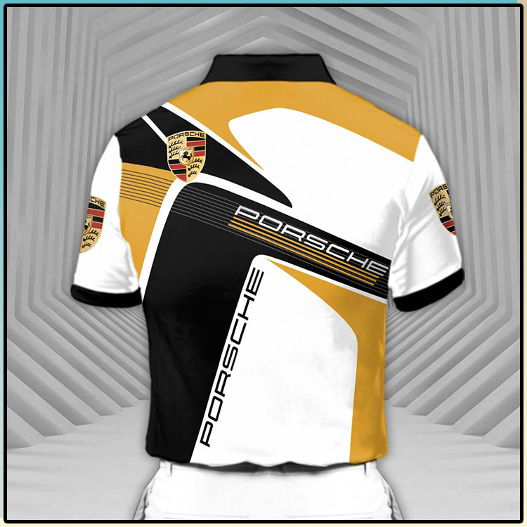 Porsche Short Sleeve Polo Shirt 4 Porsche Short Sleeve Polo Shirt4
