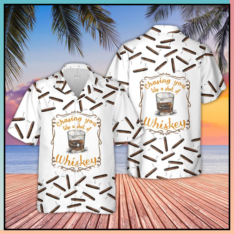 Chasing you like a shot of whiskey Hawaiian Shirt - LIMITED EDITION 2 14 Bourbon Whiskey Hawaiian Shirt 4