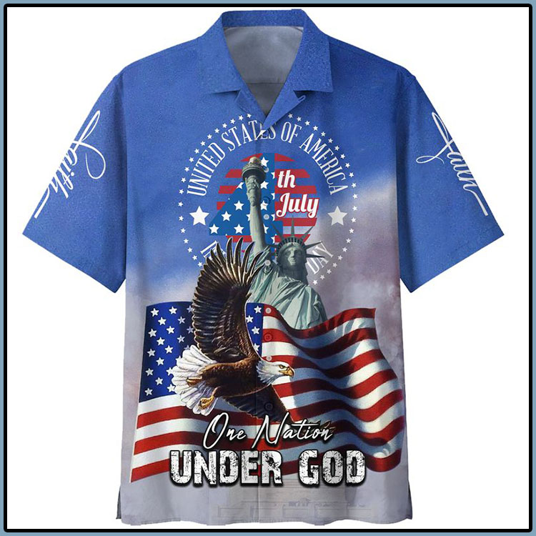 Untied States Of America One Nation Under God Hawaiian Shirt 3 Untied States Of America One Nation Under God Hawaiian Shirt3