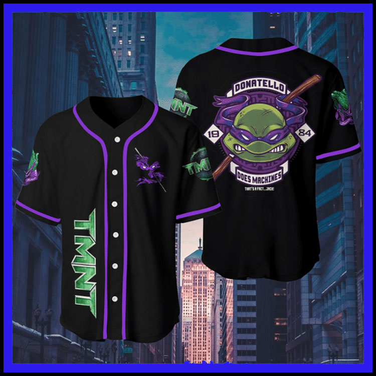Violet Teenage Mutant Ninja Turtles jersey baseball shirt 3 Violet-Teenage-Mutant-Ninja-Turtles-jersey-baseball-shirt7