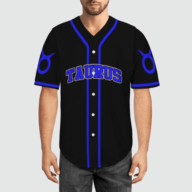 Taurus Awesome zodiac baseball jersey
