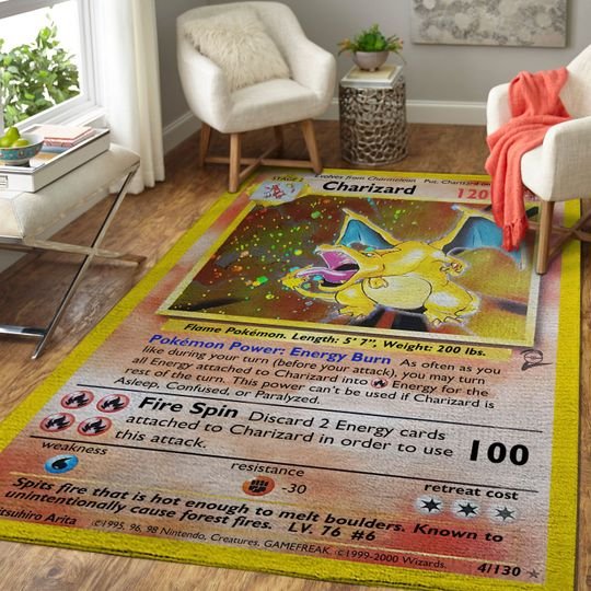 Charizard Pokemon rug 4 Charizard Pokemon rug 2