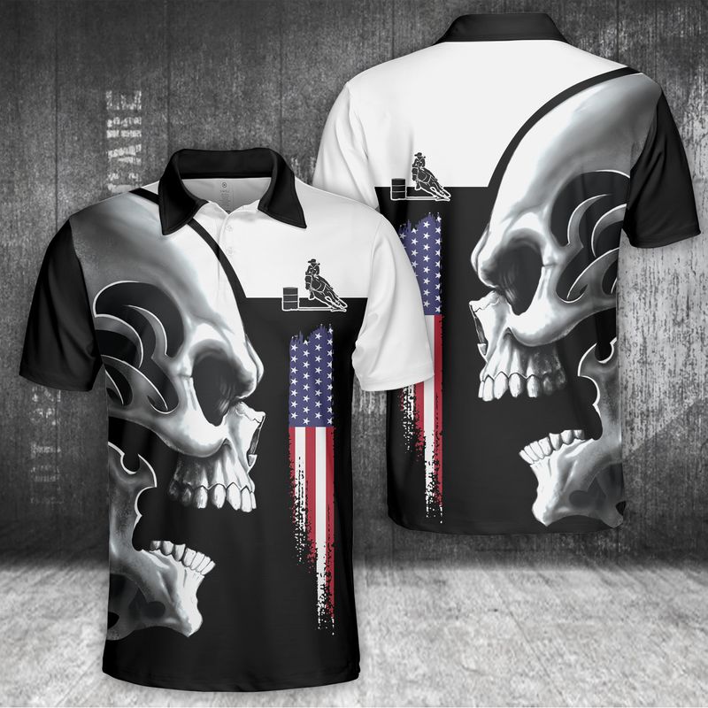 Horse Skull Polo Shirt 1 Horse Skull Polo Shirt