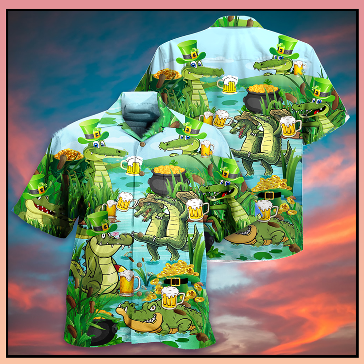 Crocodile drink beer hawaiian shirt - LIMITED EDITION 4 16.3 1