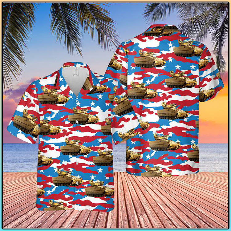 US Army M2A3 Bradley 4th Of July Hawaiian And Short3