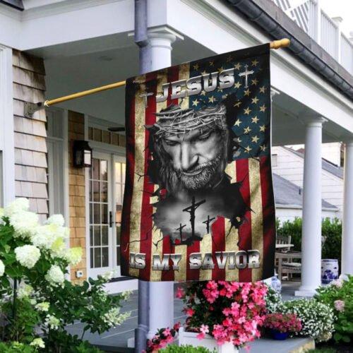 Jesus Is My Savior Flag