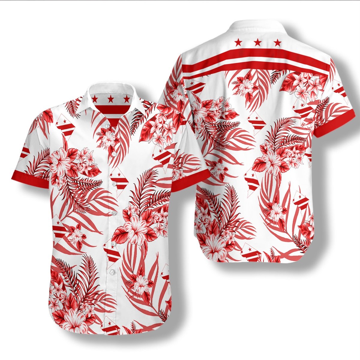 Washington DC Proud Hawaiian Shirt 1 Washington D.C Proud Hawaiian Shirt 1