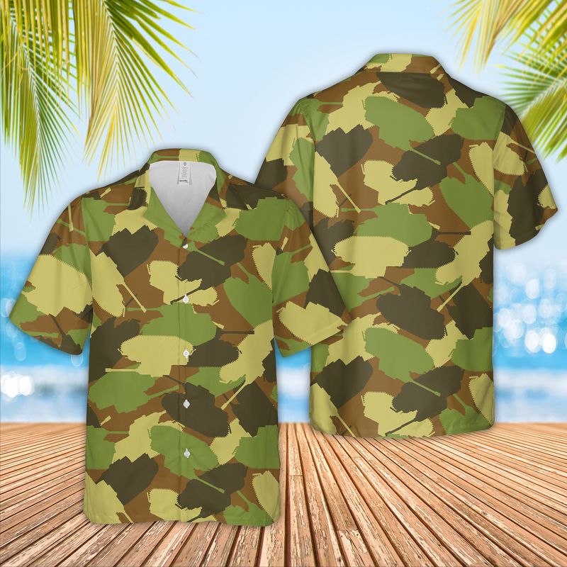 Us Army Tank Hawaii Shirt
