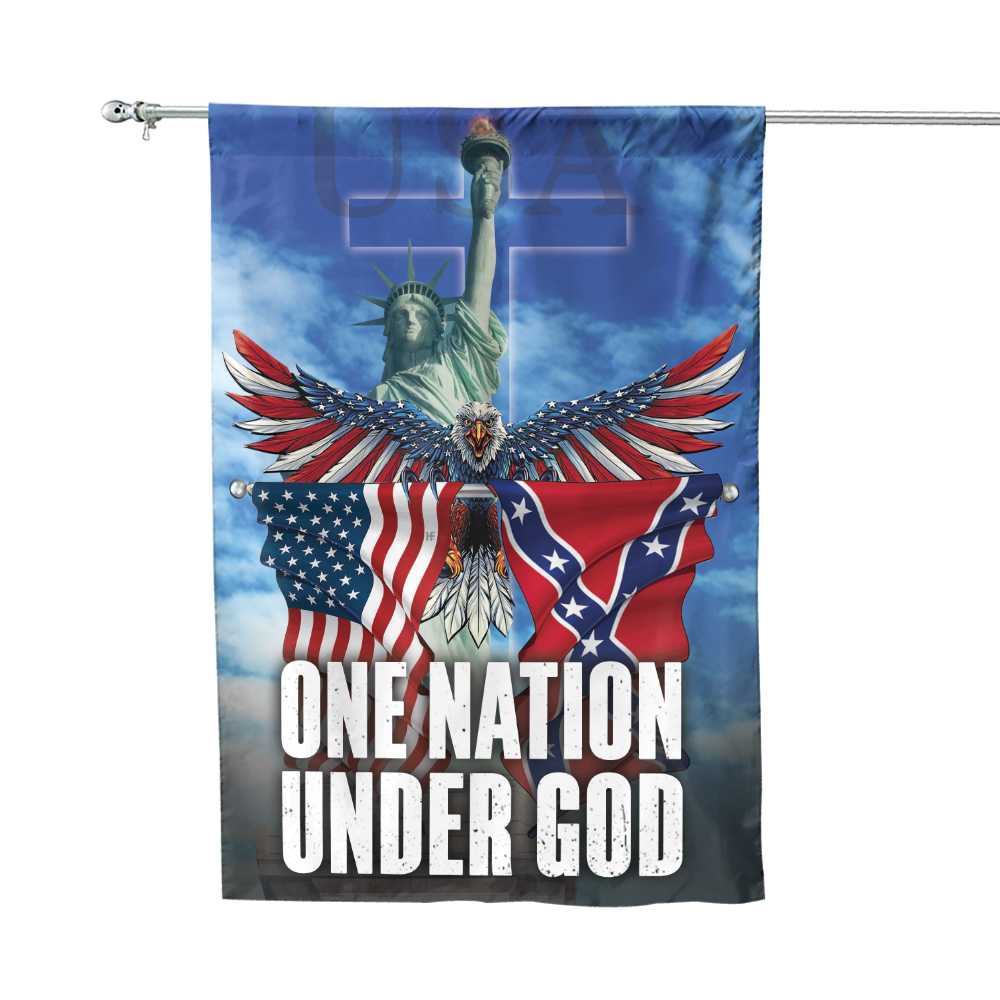 American Eagles Statue Of Liberty House Flag - LIMITED EDITION 3 15.2 1