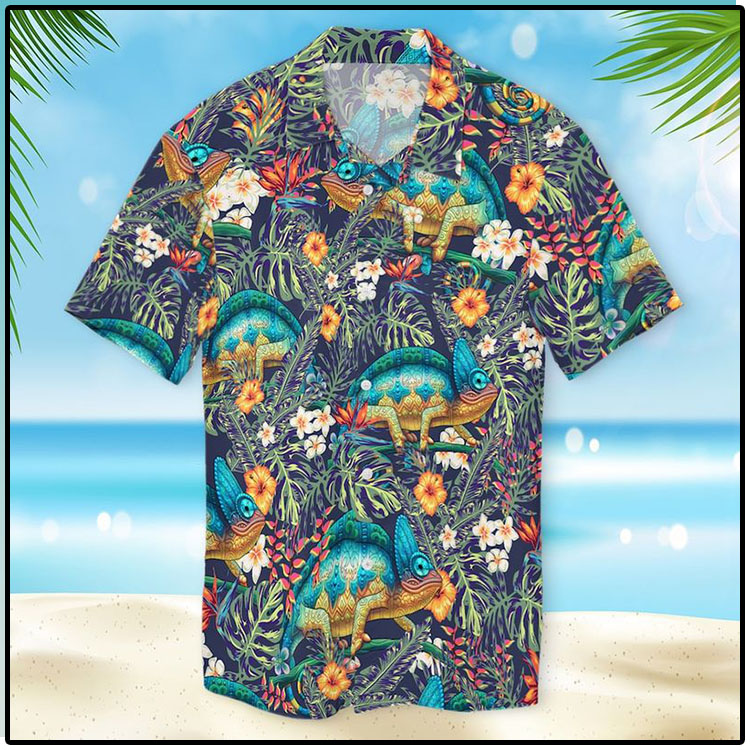 Chameleon Hawaiian Shirt 4 Chameleon Hawaiian Shirt2