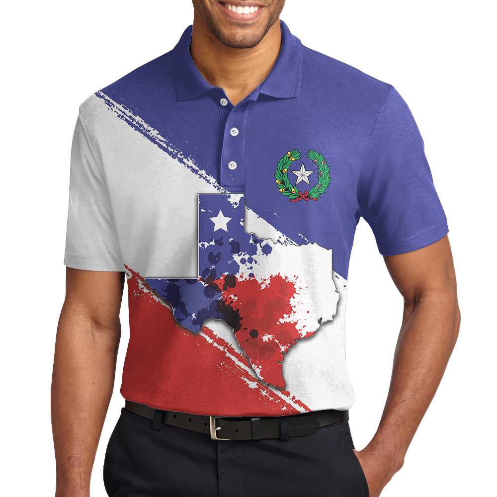 Texas Short Sleeve Polo Shirt - LIMITED EDITION 5 14 Texas Short Sleeve Polo Shirt 4
