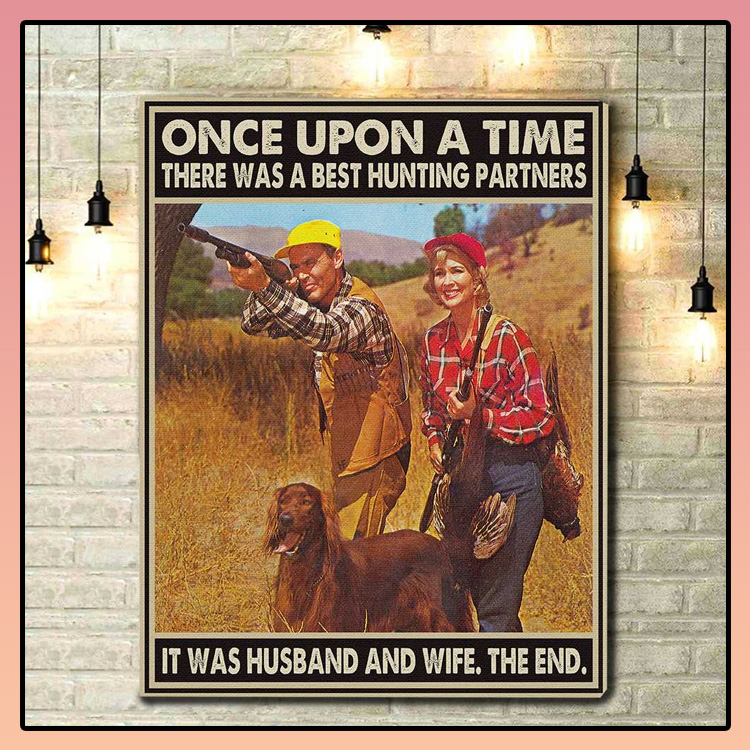 Husband And Wife Hunting Partners Canvas 4 Husband And Wife Hunting Partners Canvas3 1