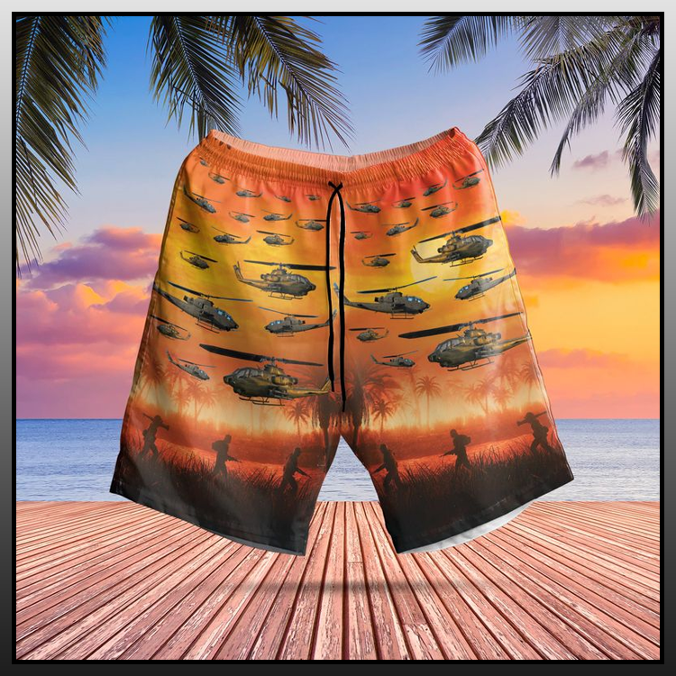 US Army AH-1F Cobra Hawaiian Shirt and Shorts - LIMITED EDITION 6 13 US Army AH 1F Cobra Hawaiian Shirt Shorts5