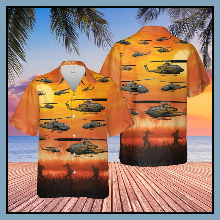 US Army AH-1F Cobra Hawaiian Shirt and Shorts - LIMITED EDITION 5 13 US Army AH 1F Cobra Hawaiian Shirt Shorts2