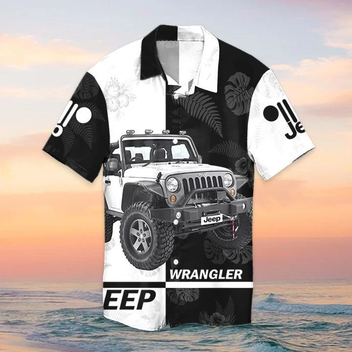Jeep wrangler hawaiian shirt