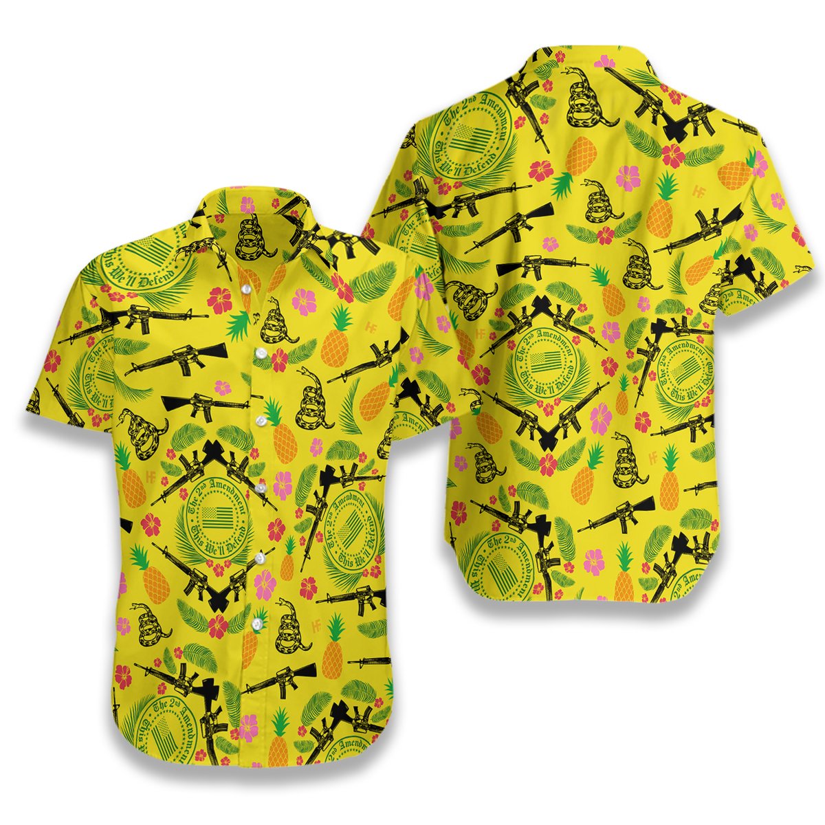 Gun 2nd Amendment Hawaiian Shirt 4 Gun 2nd Amendment Hawaiian Shirt2