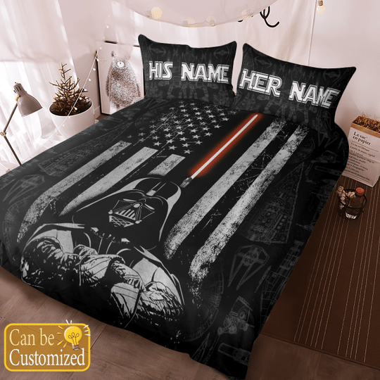 Customize Name Couple Skull Art Bedding Set 5 Customize Name Soldier 3D All Over Printed Bedding Set4