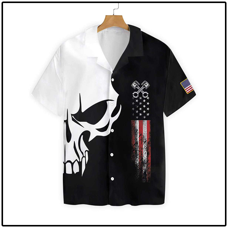 Skull Mechanic Hawaiian Shirt 5 The Real Mechanic Shows Up Hawaiian Shirt3