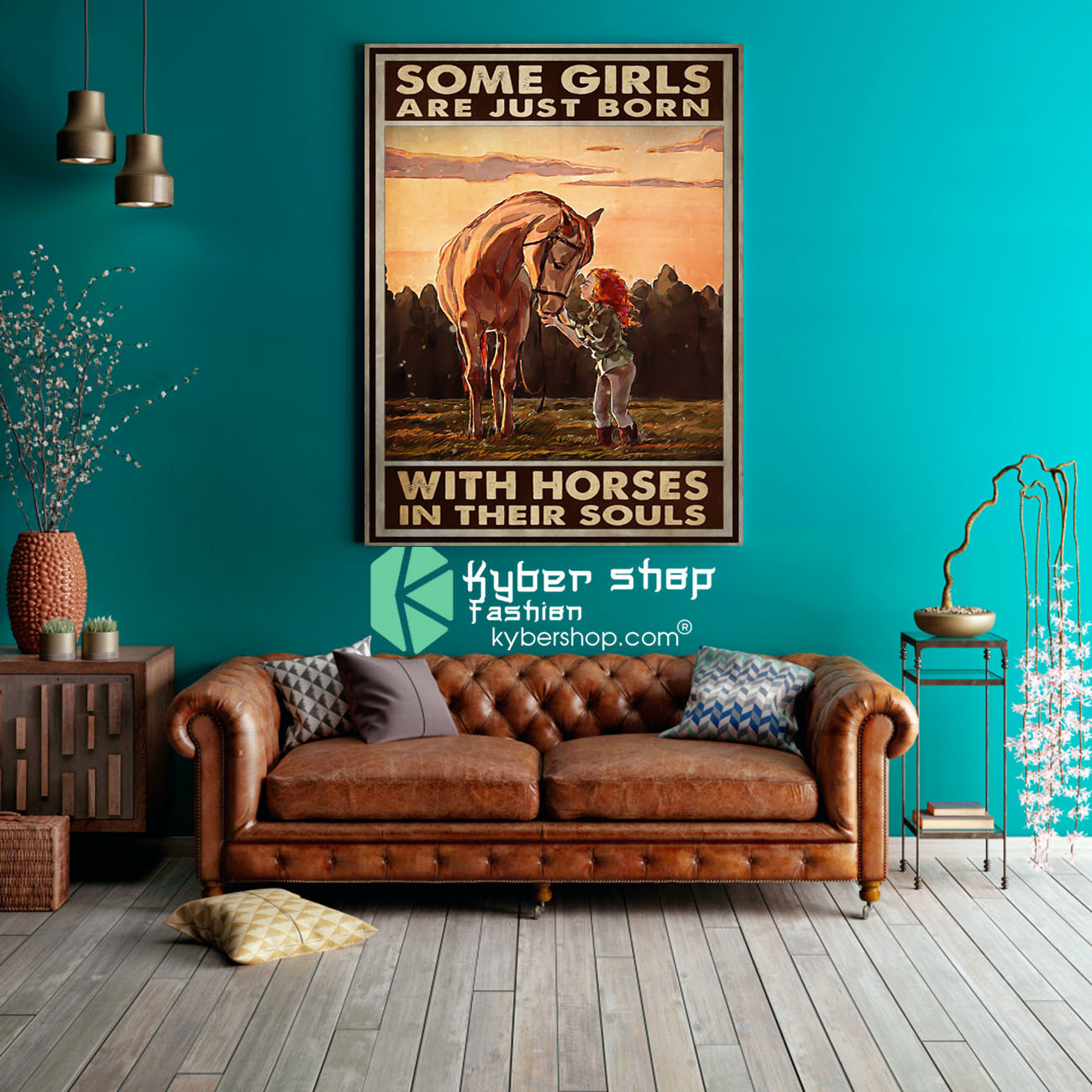 Some girls are just born with horses in their souls poster 3 1
