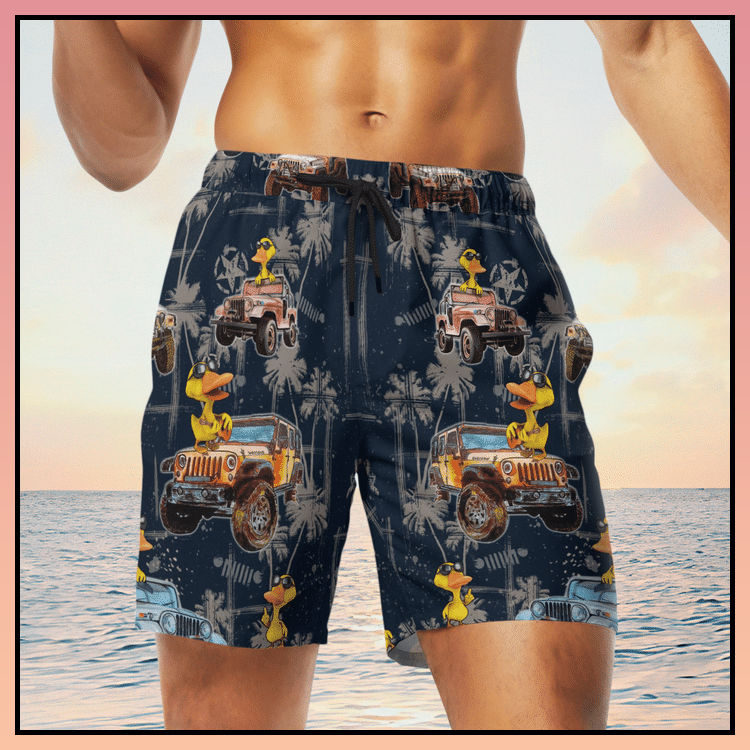 Jeep tropical navy duck hawaiian shirt and short - LIMITED EDITION 5 6 Jeep tropical navy duck hawaiian shirt and short 3 1