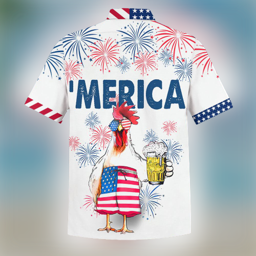 Famille Chicken Beer Hawaiian Shirt And Short 2 Famille Chicken Beer Hawaiian Shirt 1 removebg preview
