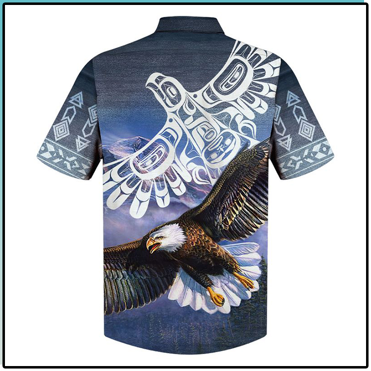 Eagle All Over Print Indigenous Hawaiian Shirt 3 Eagle All Over Print Indigenous Hawaiian Shirt1