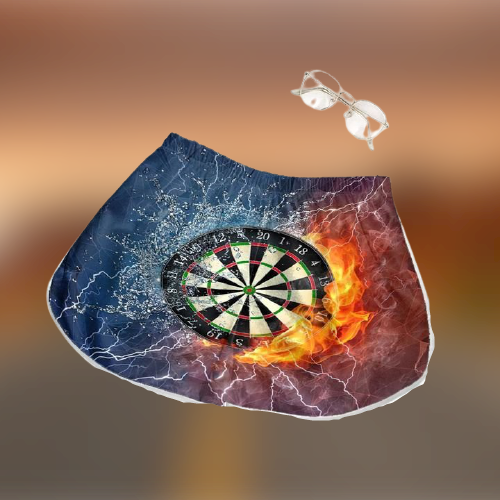 Darts Fire and Water Hawaiian Shirt Adn Short 3 Darts Fire and Water Hawaiian Shorts1 removebg preview
