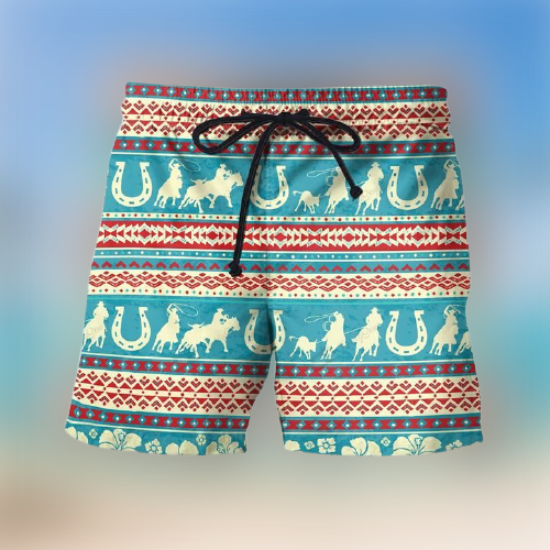 Team Roping Hibicus Flower Hawaiian Shirt And Short 4 Team Roping Hibicus Flower Hawaiian Shirt Short removebg preview
