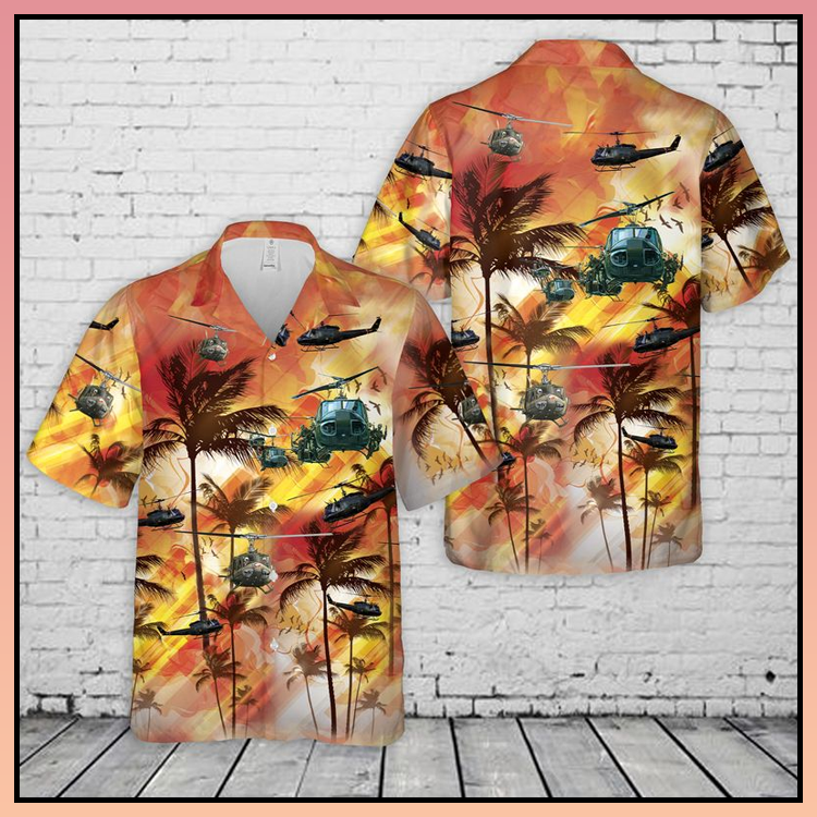 United States Army Huey Helicopter Hawaiian Shirt and Shorts - LIMITED EDITION 3 7 United States Army Huey Helicopter Hawaiian Shirt Shorts3