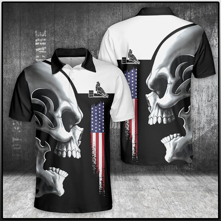 Horse Skull Polo Shirt 3 Horse Skull Polo Shirt1