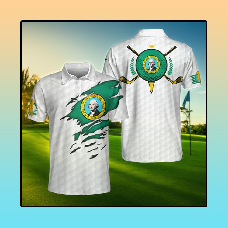 Washington Flag Golfer Unisex Polo Shirt 3 Washington-Flag-Golfer-Unisex-Polo-Shirt4
